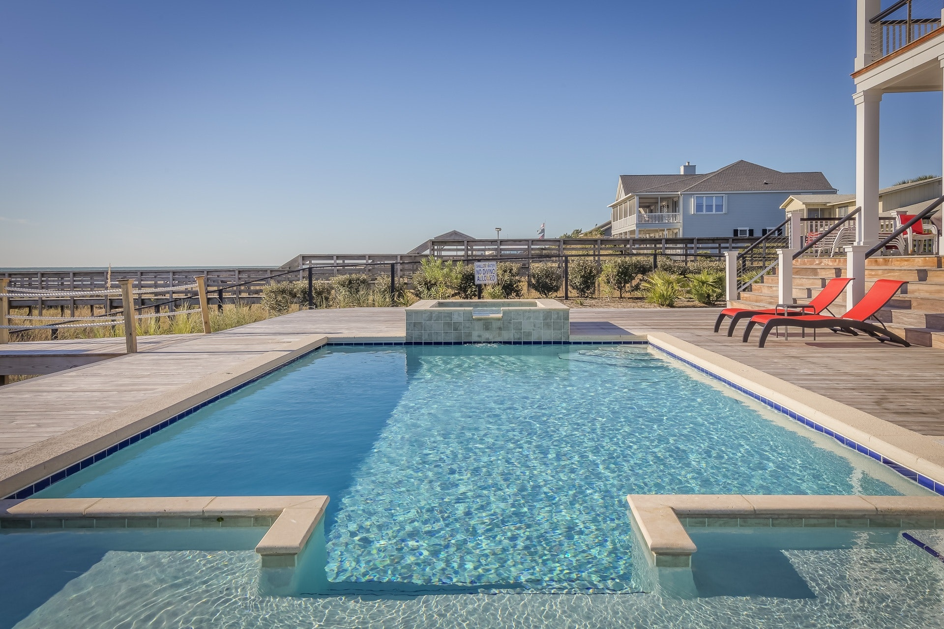 Blue and Sparkling Pool